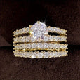 Set de anillos halo radiantes – imagen 3
