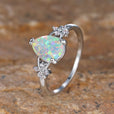 Anillo de lágrima prisma radiante – imagen 2