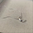 Collar con colgante de luna vintage – imagen 2
