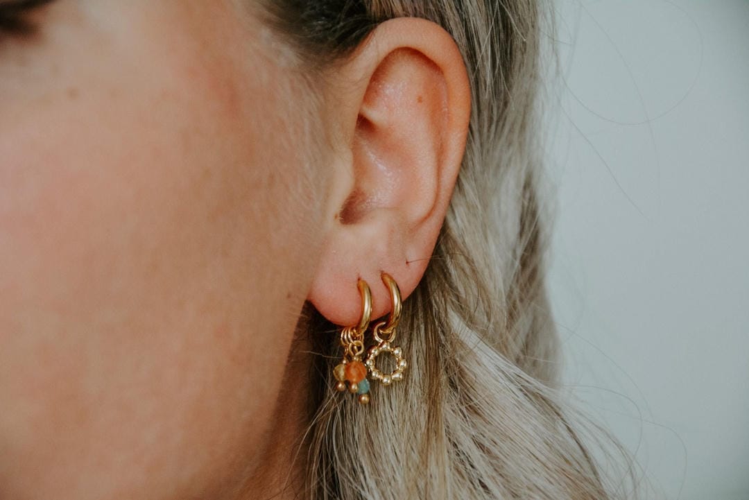 Pendientes encantadores de piedra Carmen, Lucía & Rocío – imagen 3