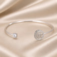 Pulsera de oro blanco Árbol de la Vida
