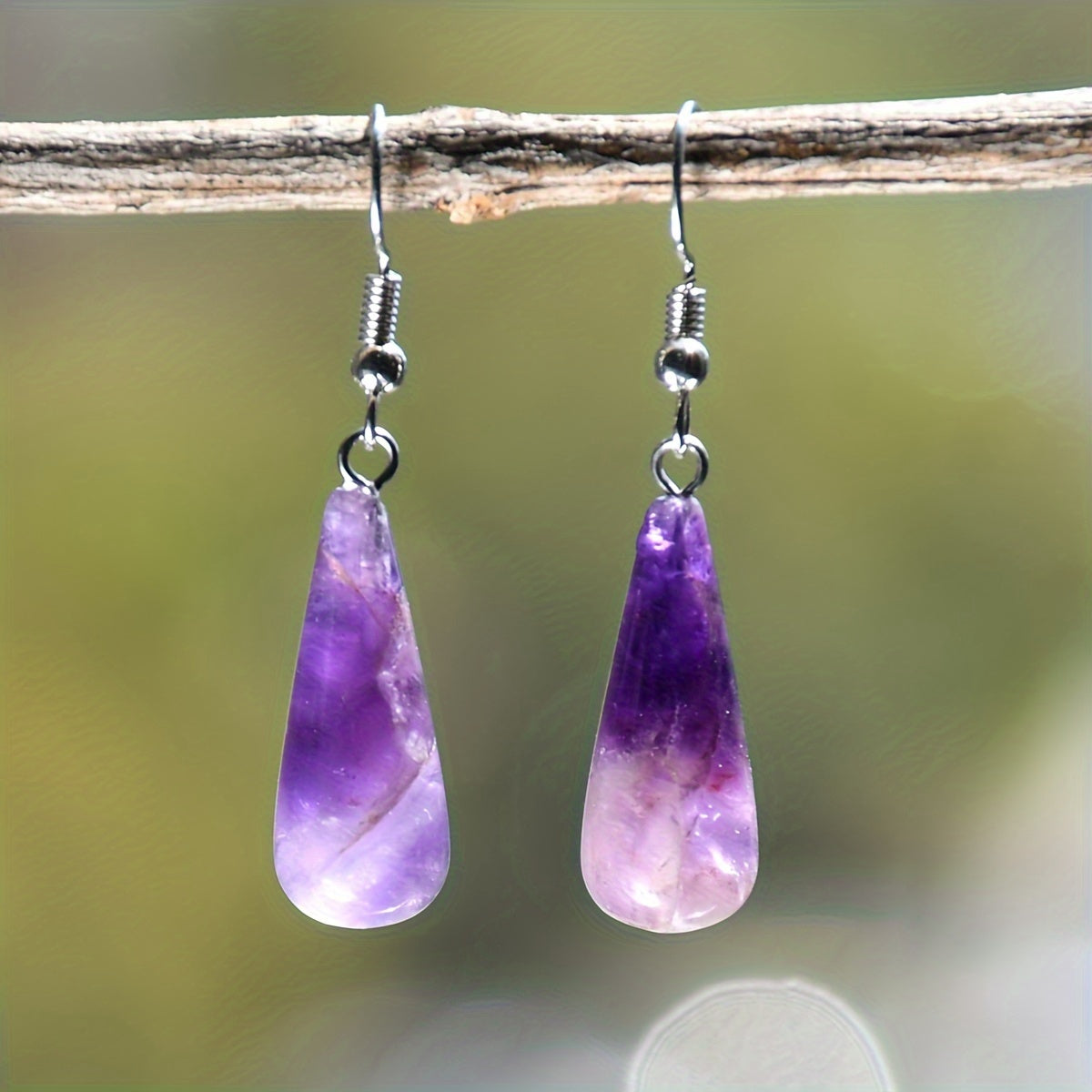 Pendientes bohemios largos en forma de gota – imagen 3