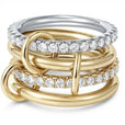 Anillo de cristal Eterna apilable – imagen 3