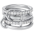 Anillo de cristal Eterna apilable – imagen 2