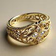 Anillo bohemio vintage atemporal – imagen 2
