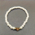Pulsera de perlas con letras de la A a la Z – imagen 19