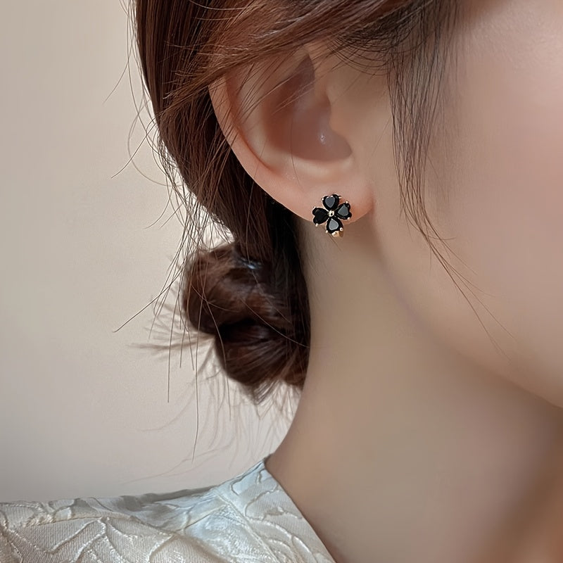 Pendientes de flor exquisitos – imagen 3