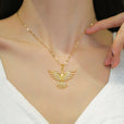 Collar de circonita Phoenix en oro blanco – imagen 3