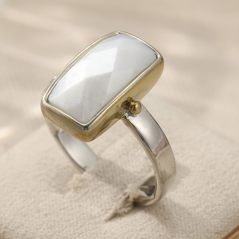 Anillo bohemio geométrico de moda – imagen 3