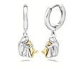 Collar colgante Abrazo + Pendientes gratis – imagen 5
