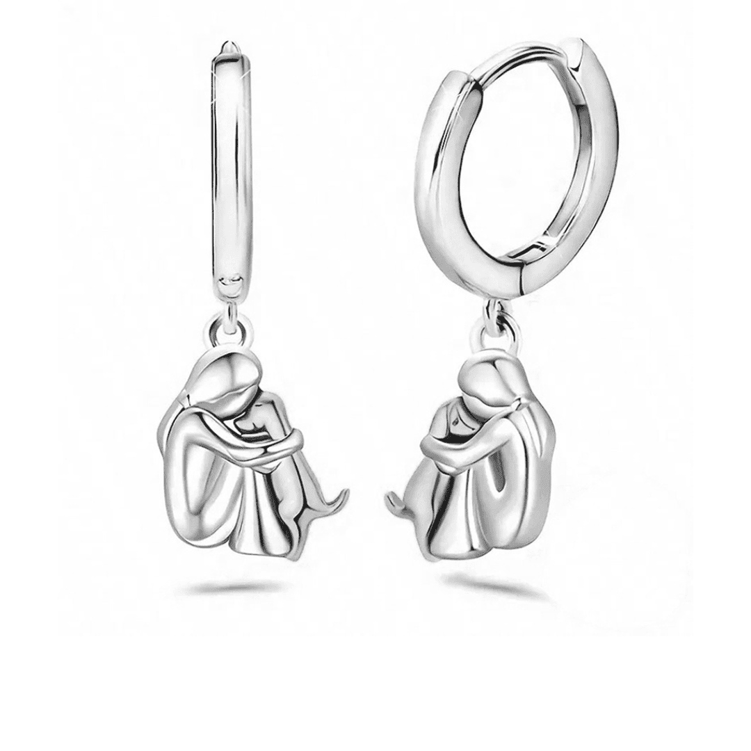 Collar colgante Abrazo + Pendientes gratis – imagen 6