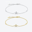 Pulsera inicial con aire de herencia – imagen 2