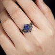 Anillo de herencia Tranquilidad de medianoche – imagen 2