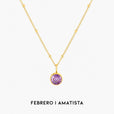 Collar luminoso con gema circular – imagen 7