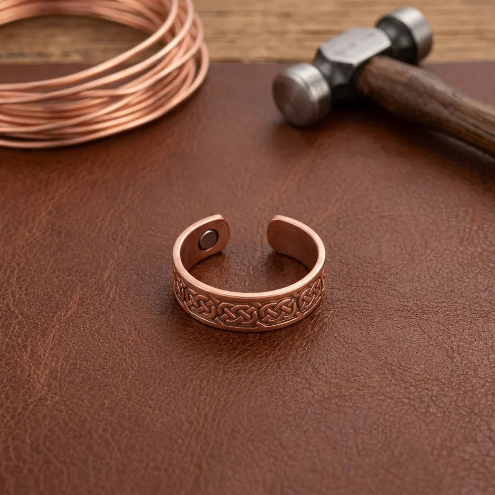 Anillo de cobre Serene Fen – imagen 2