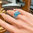 Anillo clásico Juramento del océano – imagen 3