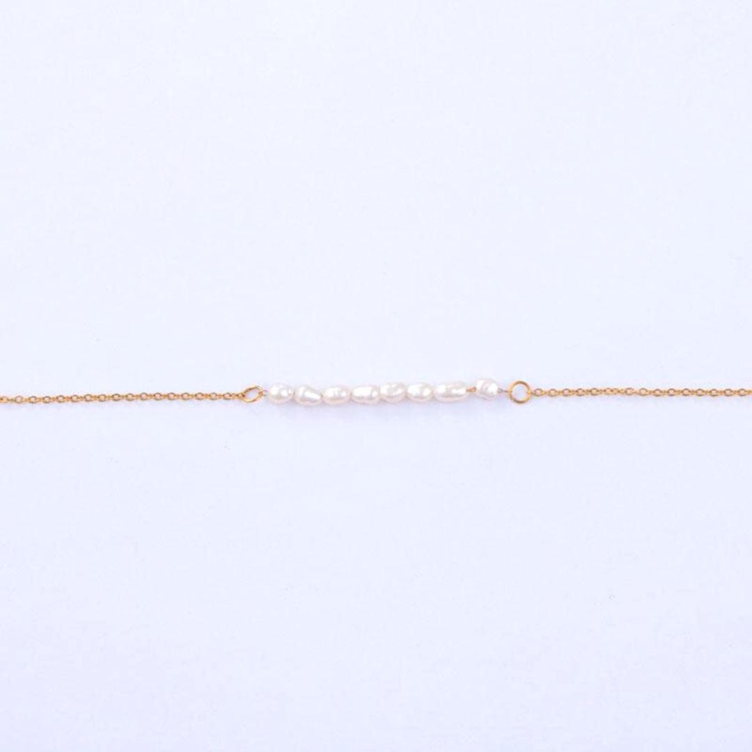 Pulsera mini de perlas con brillo – imagen 3