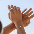 Anillo de cinco perlas Gota de rocío – imagen 7