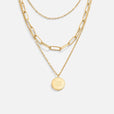 Collar Janie con colgante de monedas en capas – imagen 2