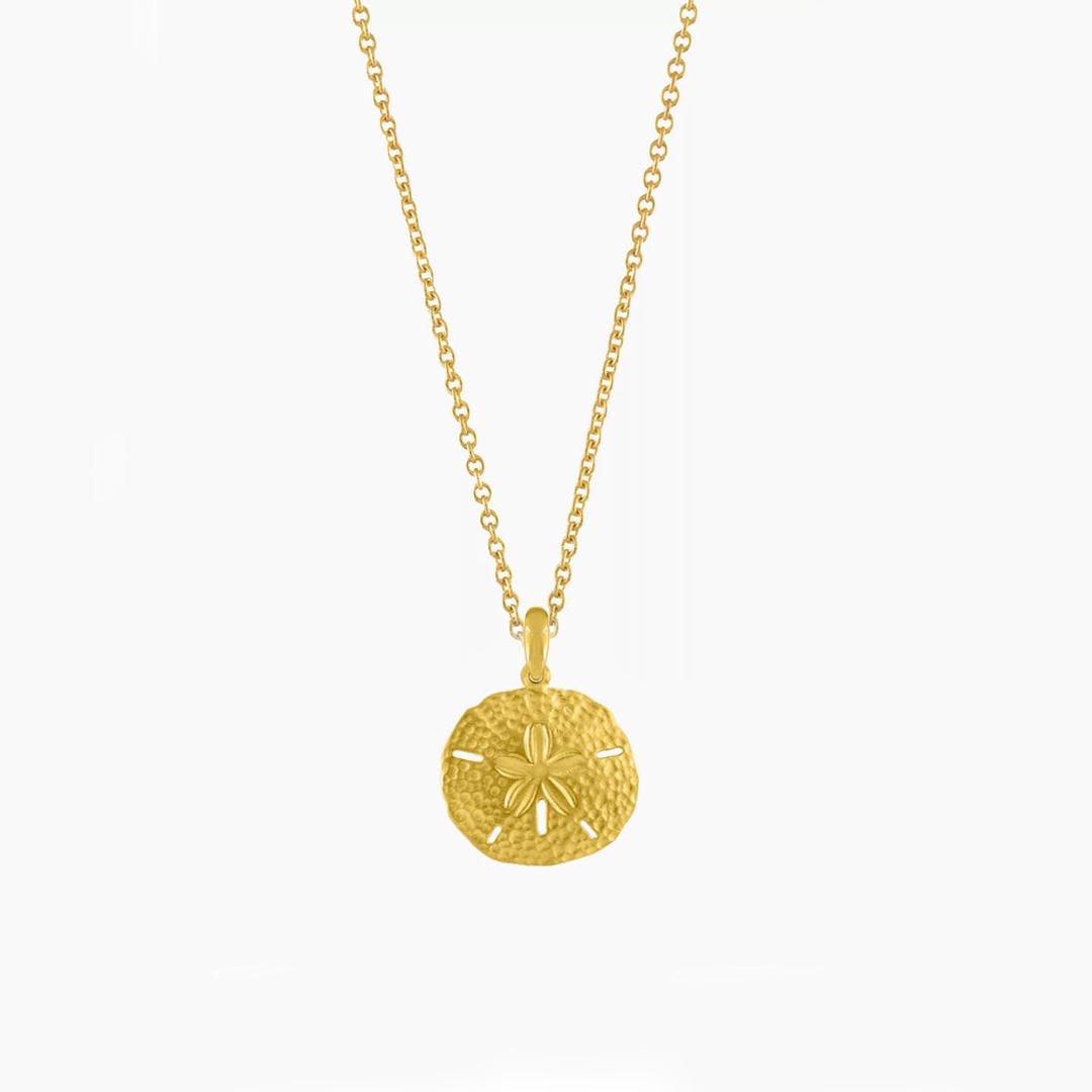 Collar con dije de galleta de mar – imagen 2