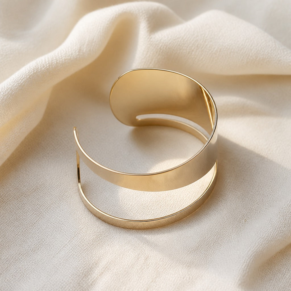 Brazalete de contorno dorado – imagen 2