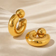 Pendientes Aurelia de curva barroca – imagen 2