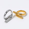 Anillo ajustable de acero inoxidable Gossamer – imagen 3