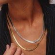 Collar espiga dorado atemporal – imagen 3