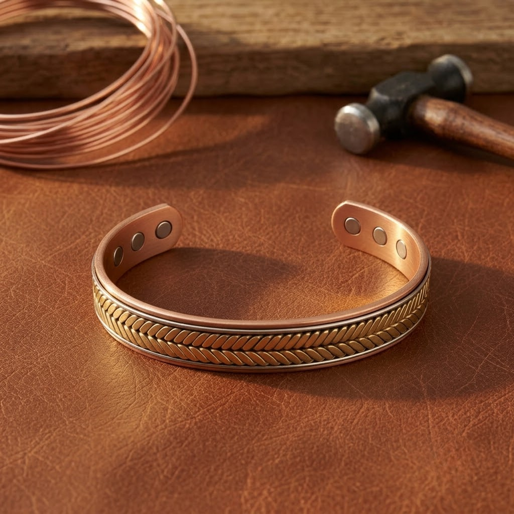 Pulsera de cobre Cosecha del Fénix – imagen 2