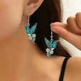 Hermoso collar colibrí con pendientes a juego – imagen 3