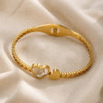 Pulsera promesa corazón Valentina – imagen 2