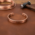Pulsera de cobre Legacy Hearth – imagen 2