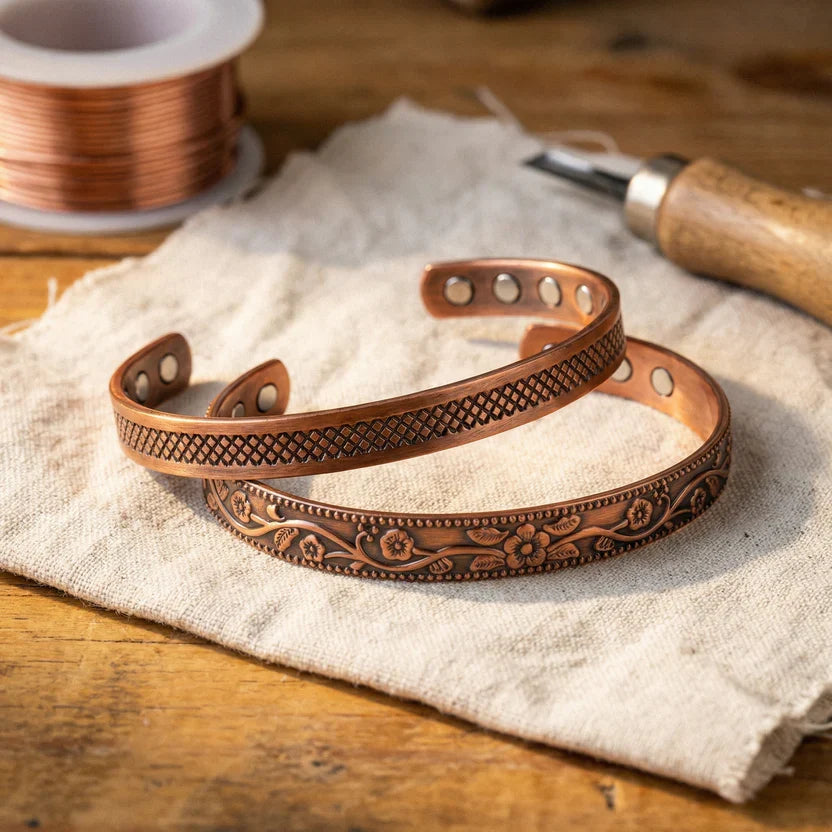 Set de pulseras de cobre de Carmen, Lucía & Rocío – imagen 2