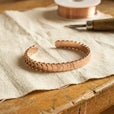Brazalete refinado de cobre