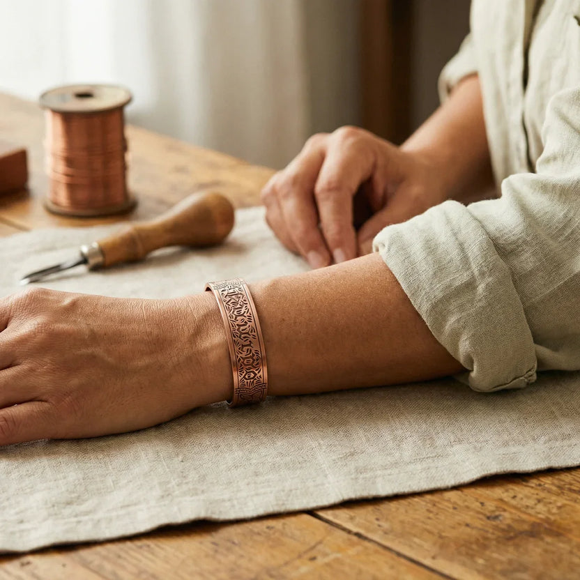Pulsera de cobre Opulent Drift