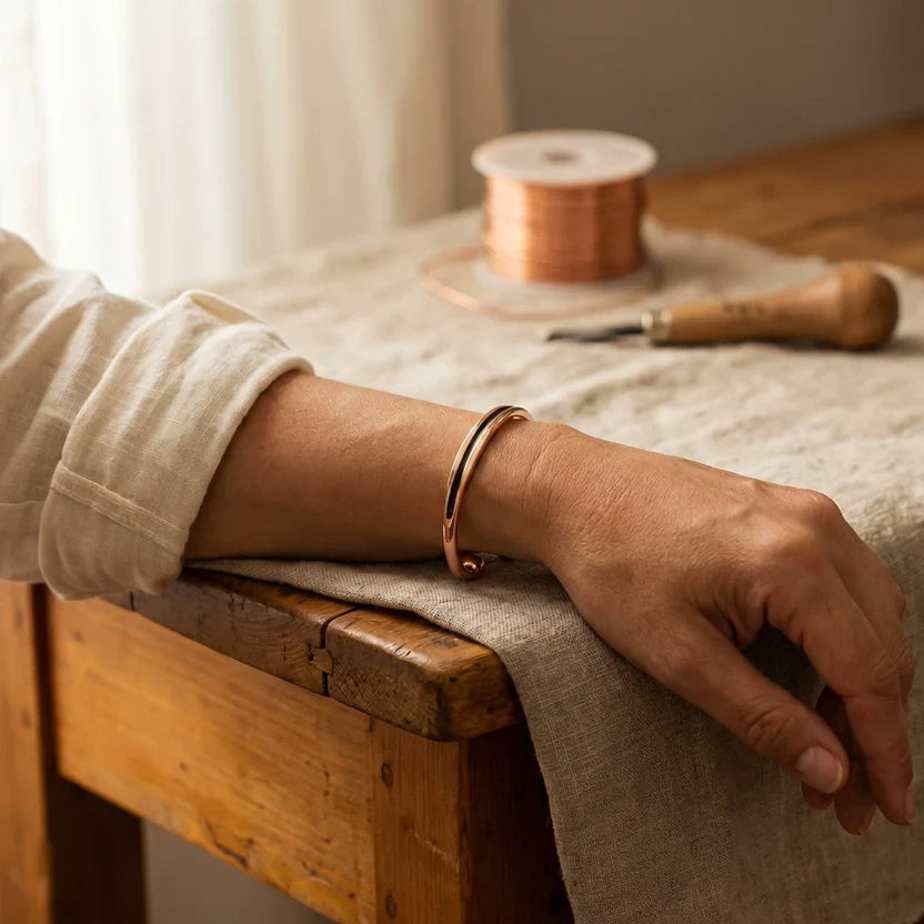 Pulsera Vena eterna de cobre