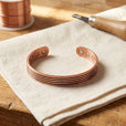 Pulsera Armonía Verde de cobre — Carmen, Lucía & Rocío