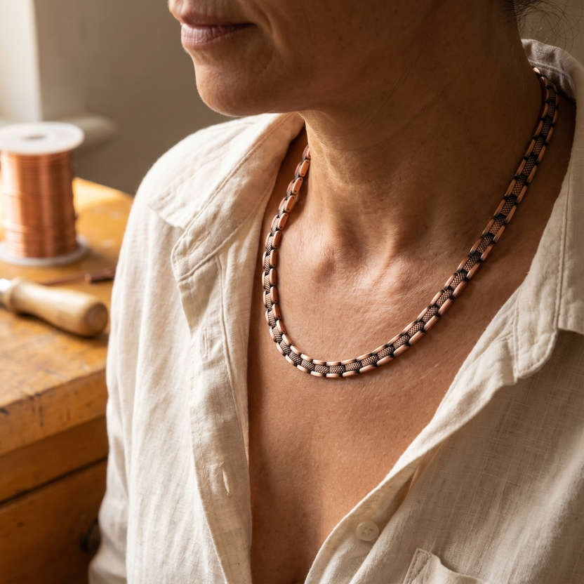 Collar de cobre Zenith Haze