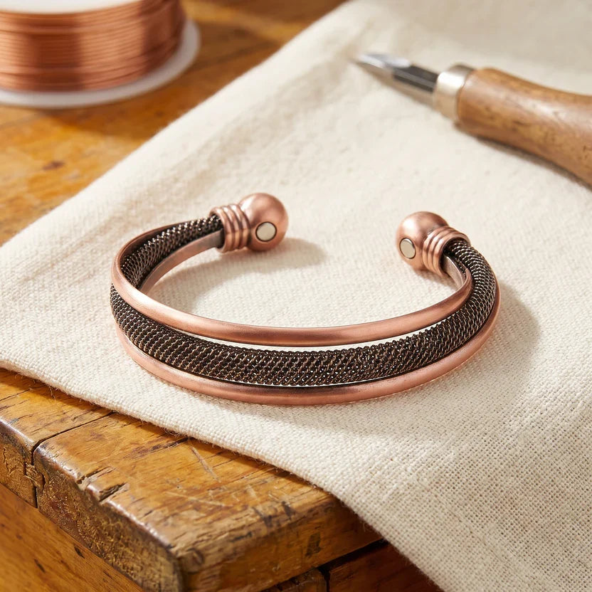 Pulsera de cobre Piedras del Cañón — Carmen, Lucía & Rocío