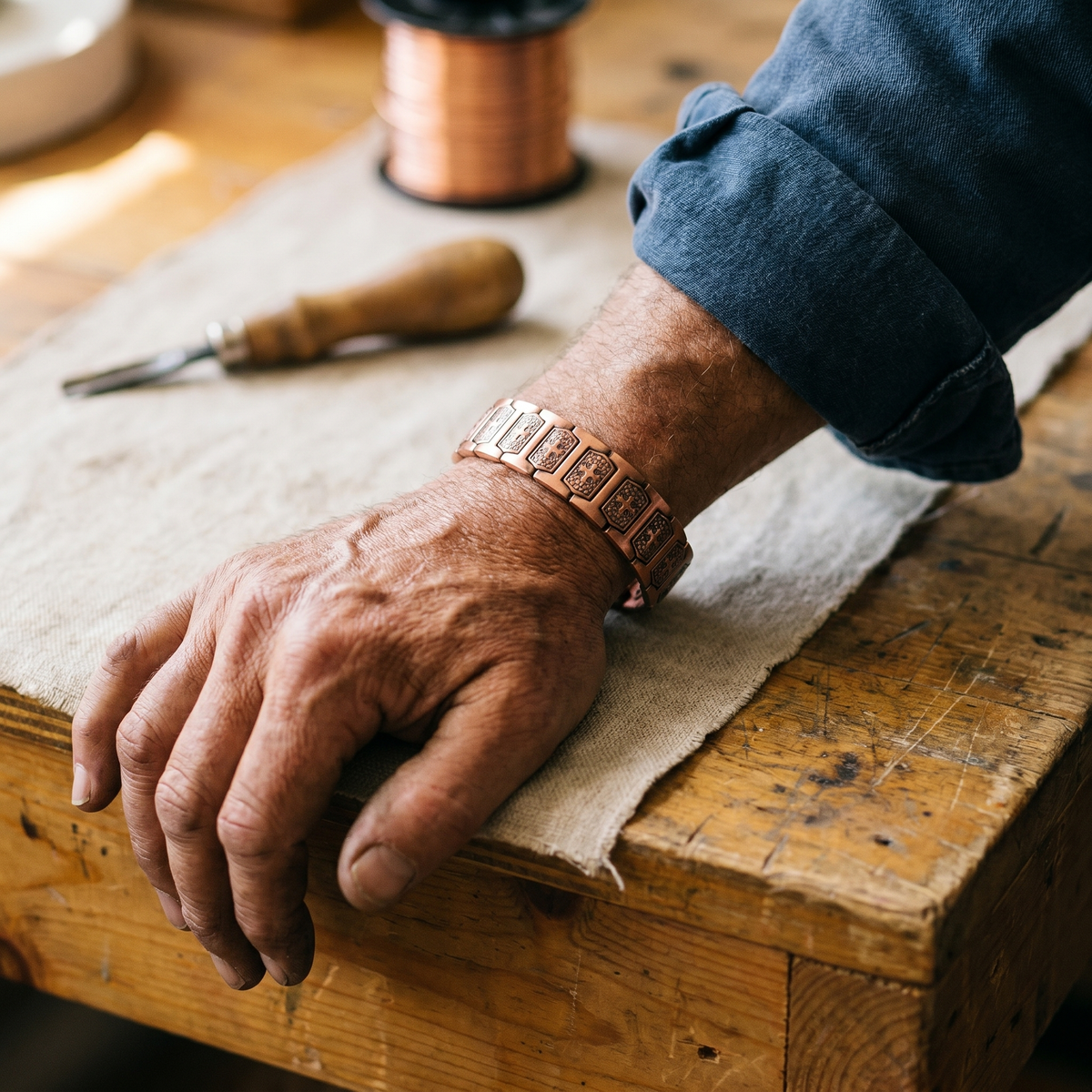 Pulsera de cobre Gale – imagen 2