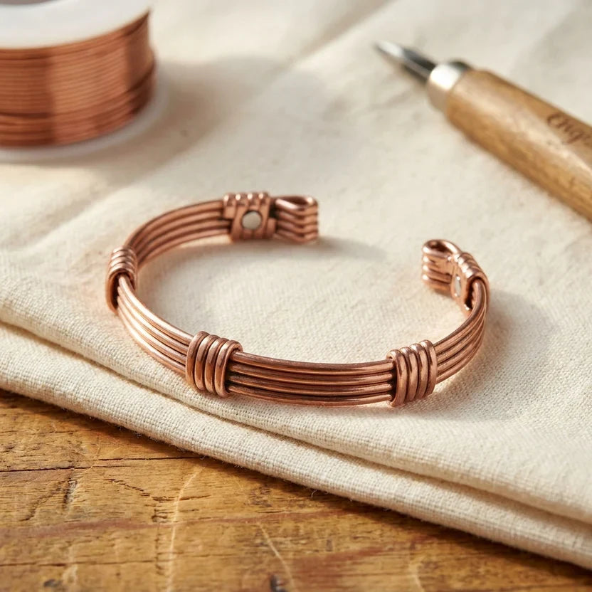 Brazalete de cobre Sere Luna – imagen 2