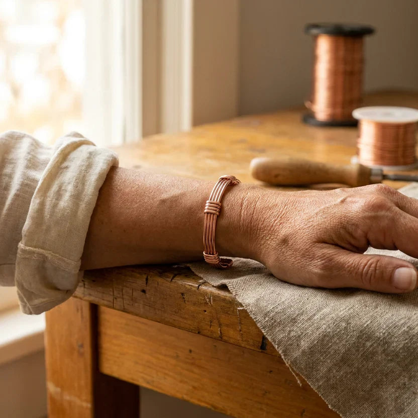 Brazalete de cobre Sere Luna