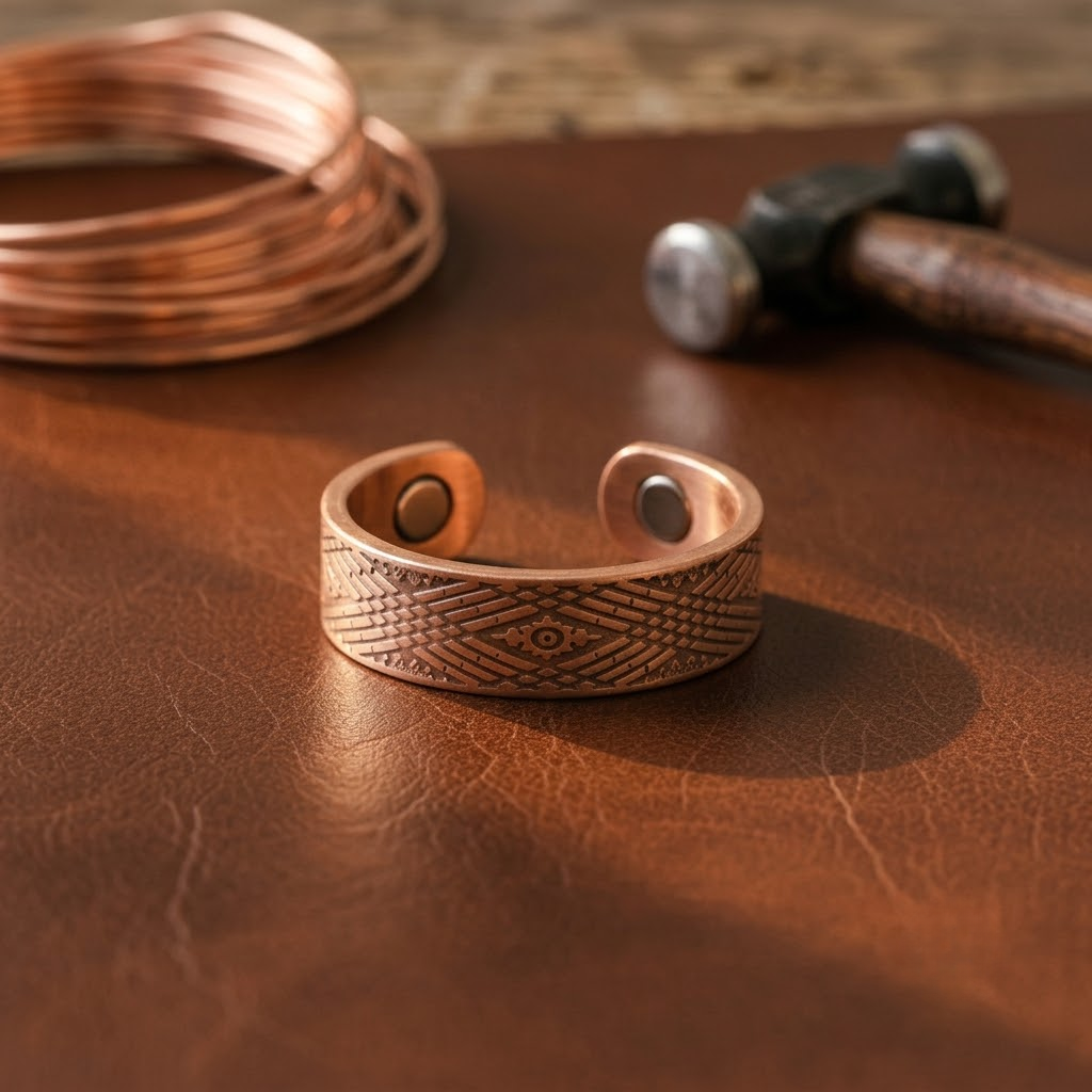 Anillo de cobre Meridian Holt – imagen 2