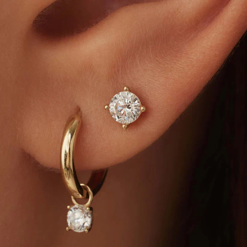 Pendientes de piedra premium – imagen 3