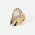 Anillo icónico halo con gota – imagen 9
