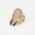Anillo icónico halo con gota – imagen 10