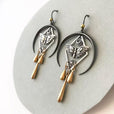 Pendientes colgantes de polilla Vintage Moon Kissed