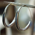 Pendientes de aro circular llamativos