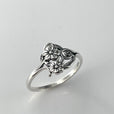 Anillo bohemio clásico con girasol