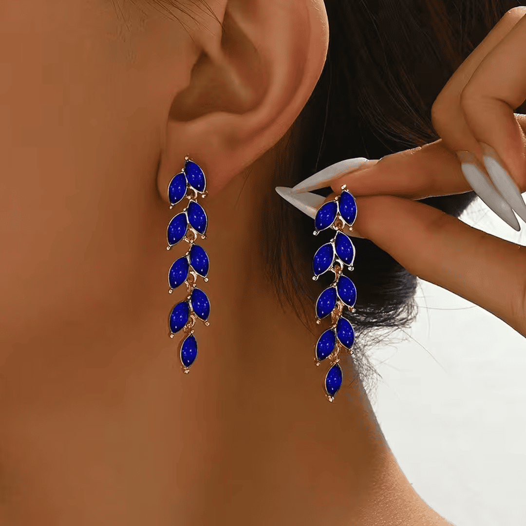 Pendientes largos Leaf Cascade – imagen 2
